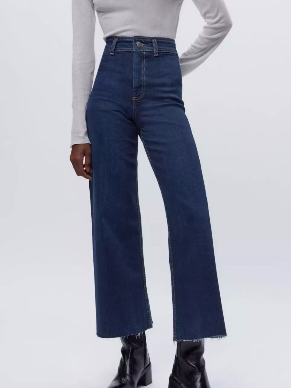 Zara marine jeans